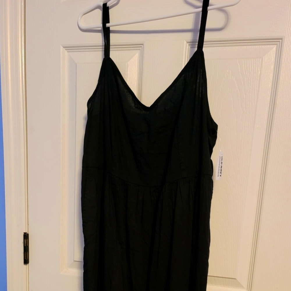 Old Navy Black Cami Dress
